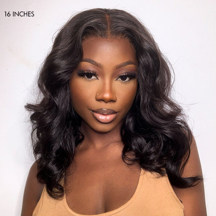 OUTLET | Body Wave 5x5 Closure Regular Lace Glueless Free Part Wigs-03