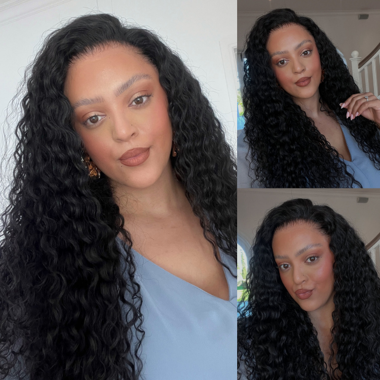 [shannenonline]'s Special Link PreMax Wigs | Flexi-Fit Invisi Drawstring Cap 360 HD Lace Water Wave / Straight Long Wig Pre-Cut Lace-01