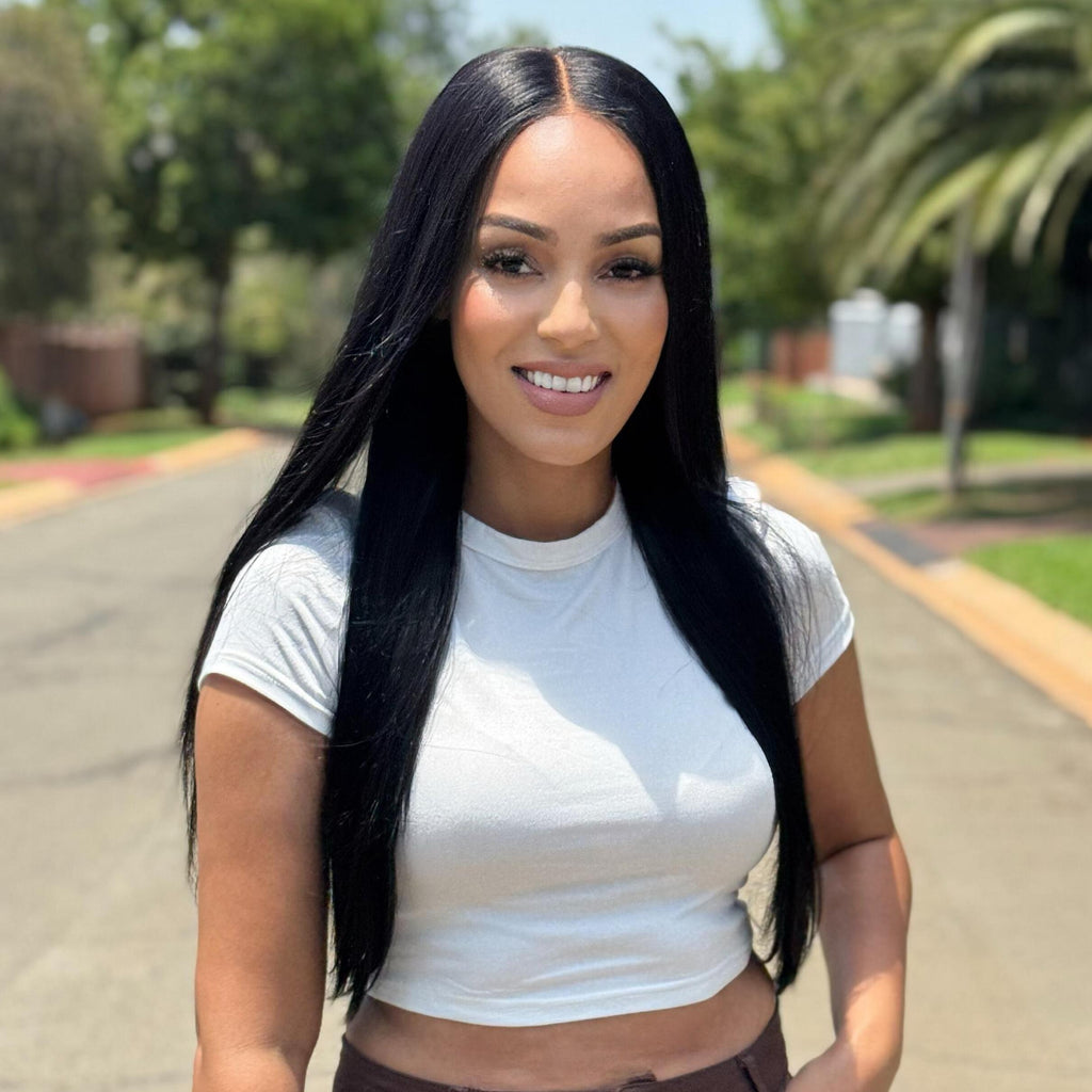 Worth |13x4 Frontal Lace Glueless Long Wig 100% Human Hair-01