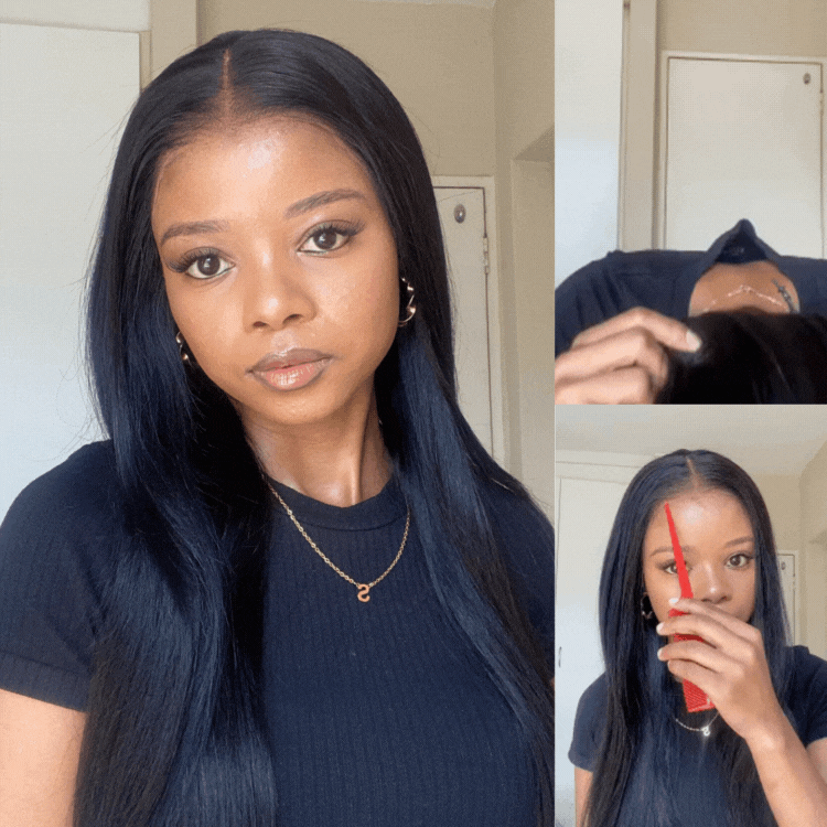 [sihleeey]'s Special LinkPreMax Wigs - Flexi-Fit Silky Straight Invisi Drawstring Cap & HD Lace & Regular Lace Glueless 13x4 Frontal Lace Human Hair Wig Pre-Cut Lace-01