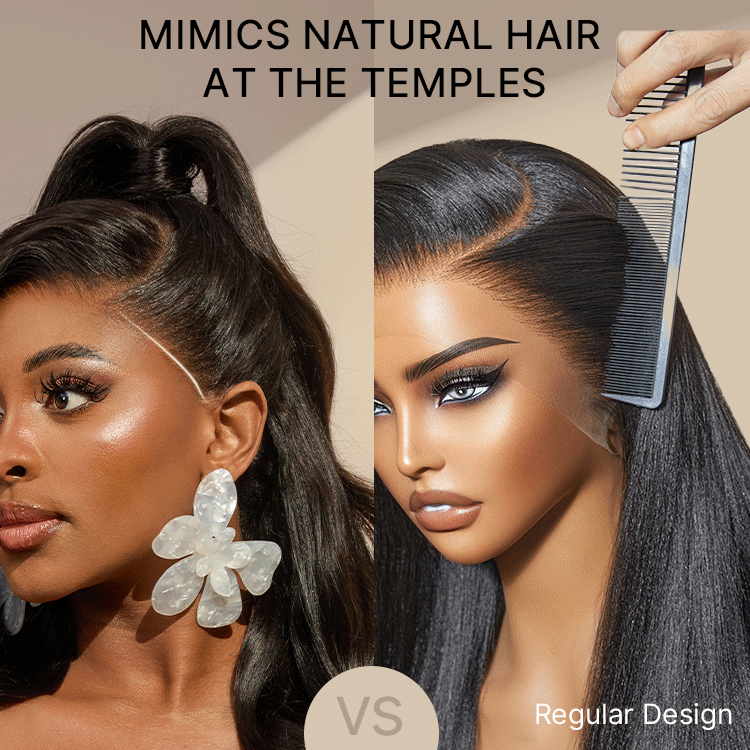 NatureMAX™ 200% / 250% Density Loose Wave Glueless 13x6 HD Lace Front Wig Human Hair Pre-Cut Lace Flexi-Fit Drawstring Cap-17