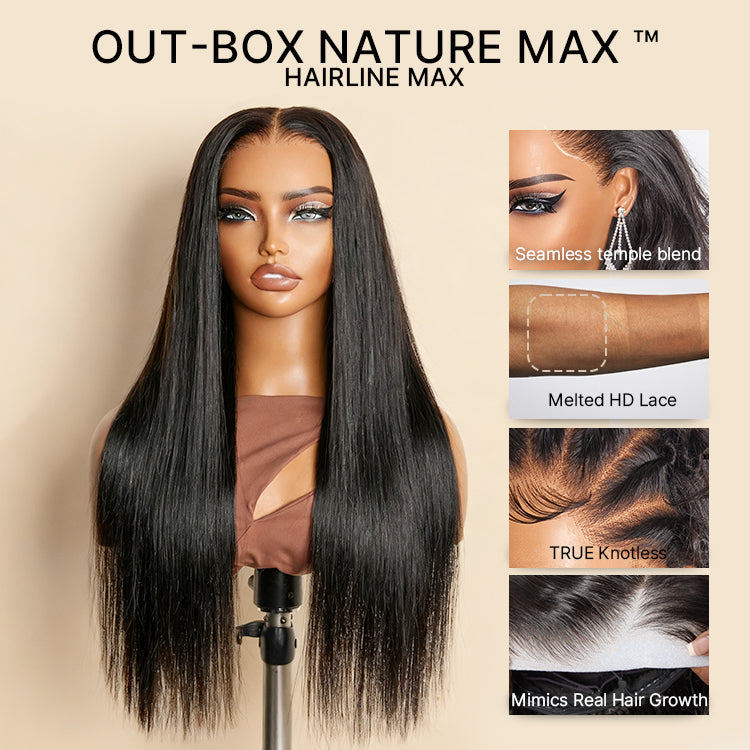 [themulaudzis]'s Special Link NatureMAX™ 180% Density Silky Straight Glueless Ear-to-ear 13x4 HD Lace Front Wig Pre-Cut Lace Flexi-Fit Drawstring Cap-03