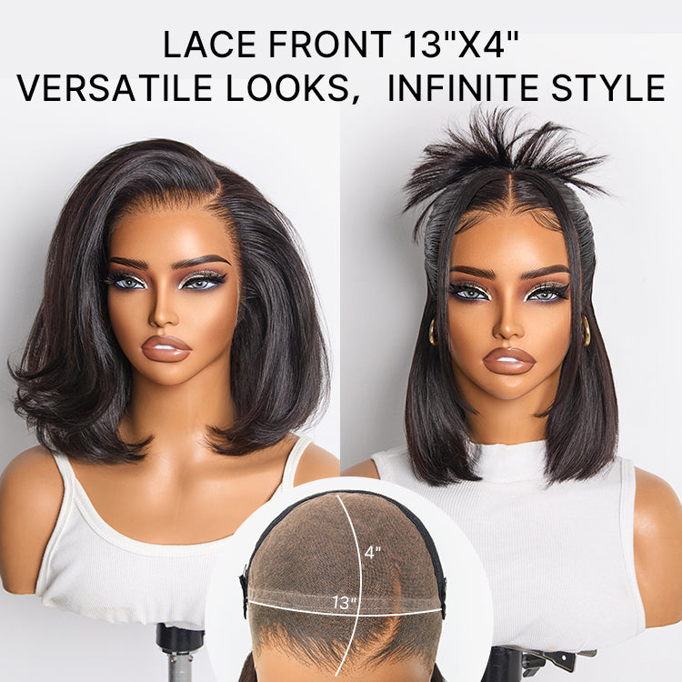 [itss_karie]'s Special Link NatureMAX™ Silky Blunt Cut Bob Glueless Ear-to-ear 13x4 HD Lace Front Wig Pre-Cut Lace Flexi-Fit Drawstring Cap-03