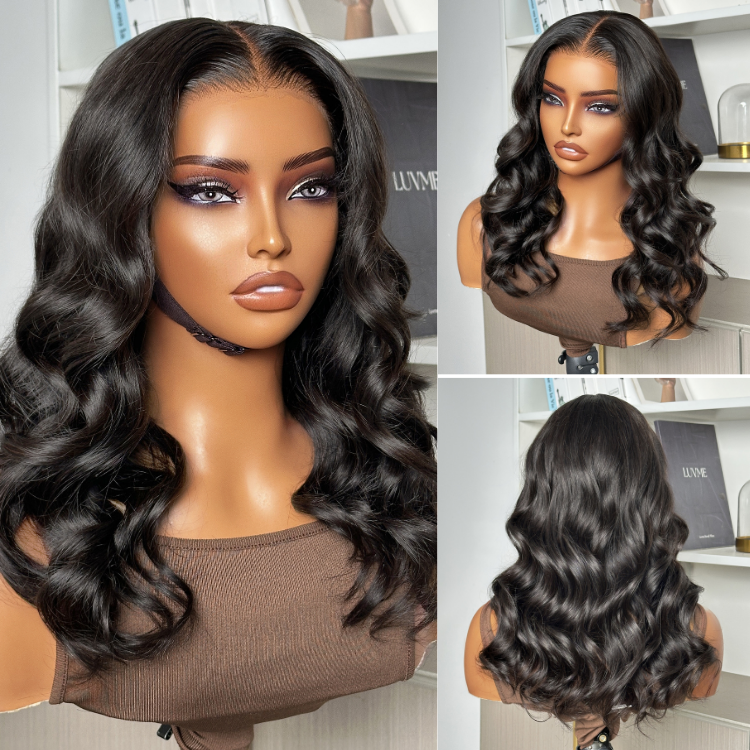 Outlet |  Loose Body Wave Glueless 5x5 Closure HD Lace Wig-01