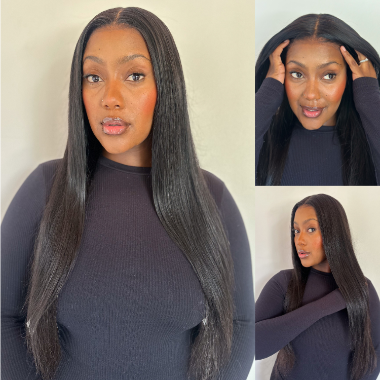 [judy_logan01]'s Special Link PreMax Wigs - Flexi-Fit Silky Straight Invisi Drawstring Cap & HD Lace & Regular Lace Glueless 13x4 Frontal Lace Human Hair Wig Pre-Cut Lace-01