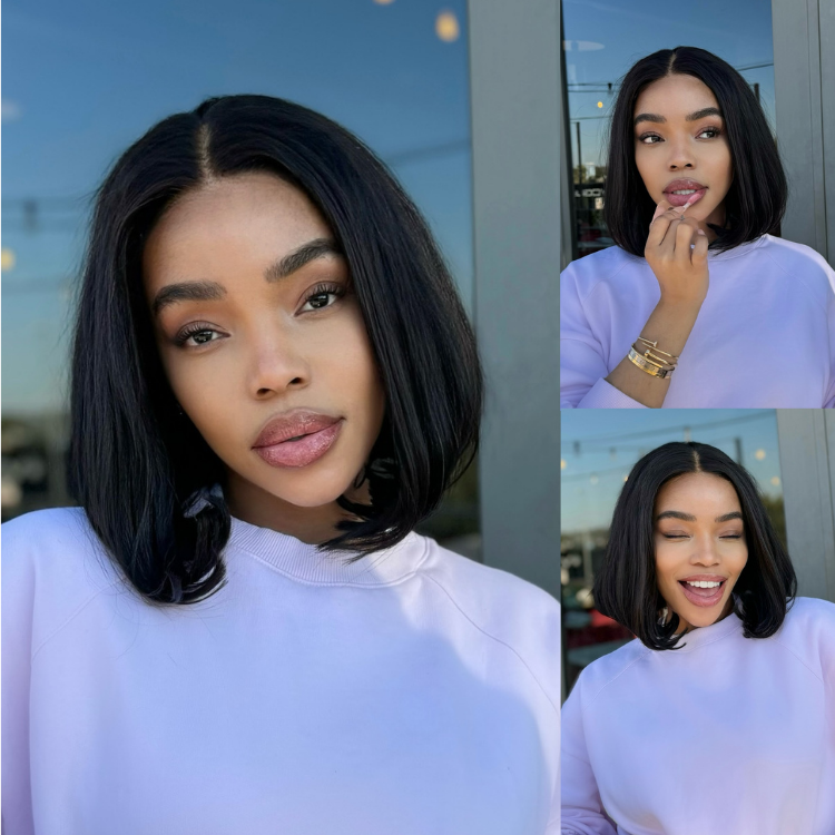 [faith.nketsi]'s Special Link Luvme All-Day Comfort™ Wig | Natural Black / Honey Blonde Highlight 200% Density ReadytoGo Super Double Drawn 4x4 Lace Wig Pre-cut Lace-01