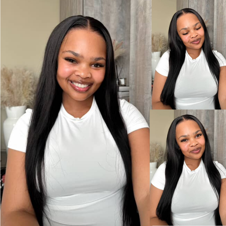 [paabi_]'s Special Link PreMax Wigs - Flexi-Fit Silky Straight Invisi Drawstring Cap & HD Lace & Regular Lace Glueless 13x4 Frontal Lace Human Hair Wig Pre-Cut Lace-01