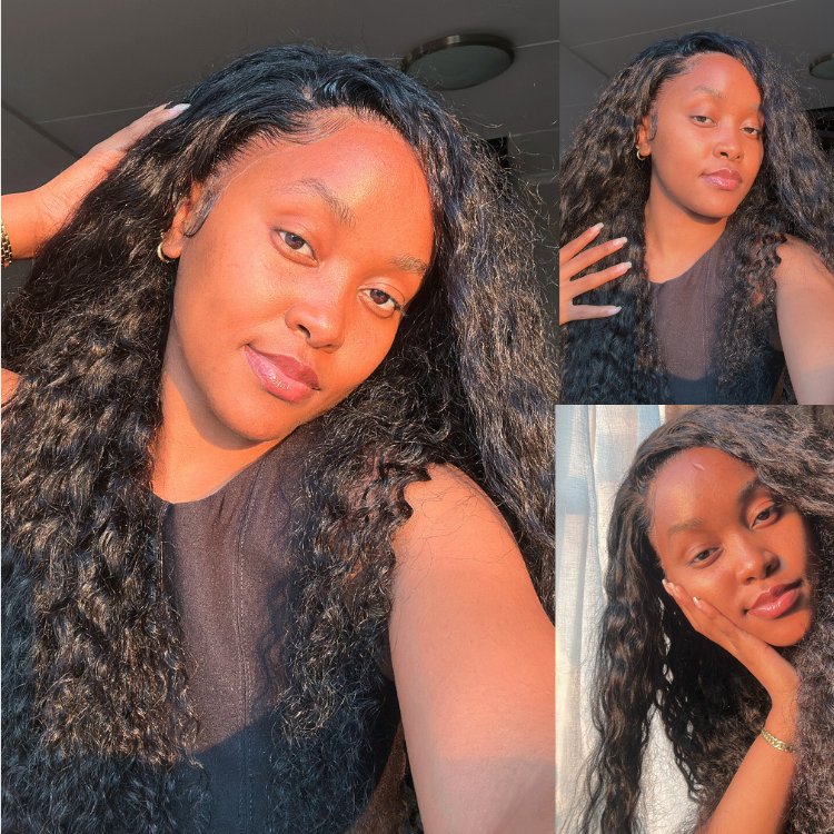 [caiah.m]'s Special Link PreMax Wigs | Flexi-Fit Invisi Drawstring Cap 360 HD Lace Water Wave / Straight Long Wig Pre-Cut Lace-01