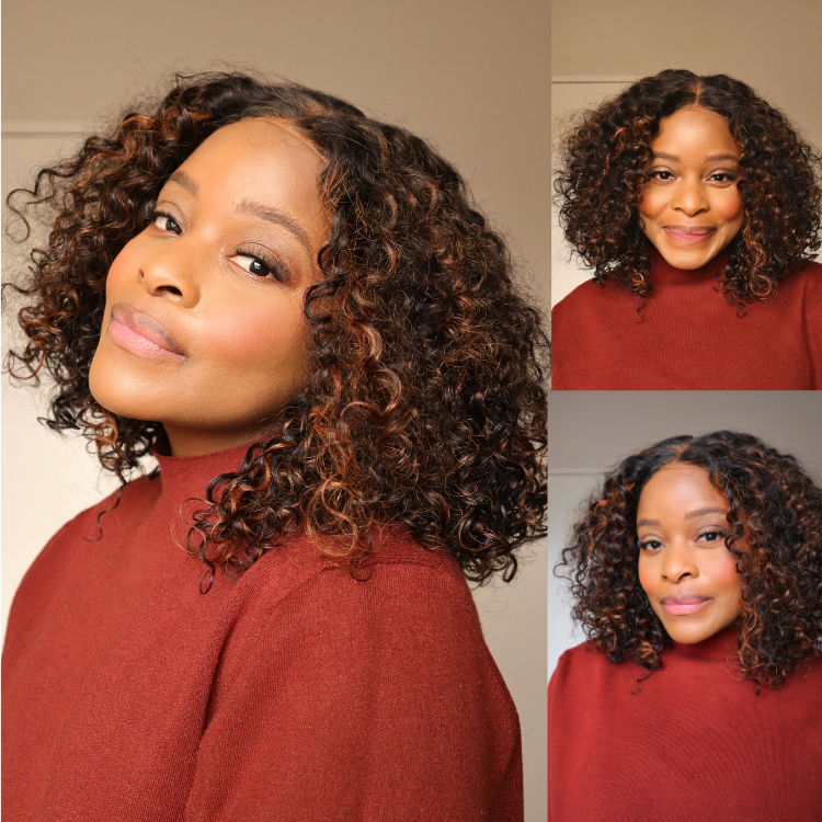 [lerato_phakathi_]'s Special Link PreMax Wigs | Highlight Brown 180% Density Deep Wave 4x4 Closure Lace Wig Middle Part 100% Human Hair-01