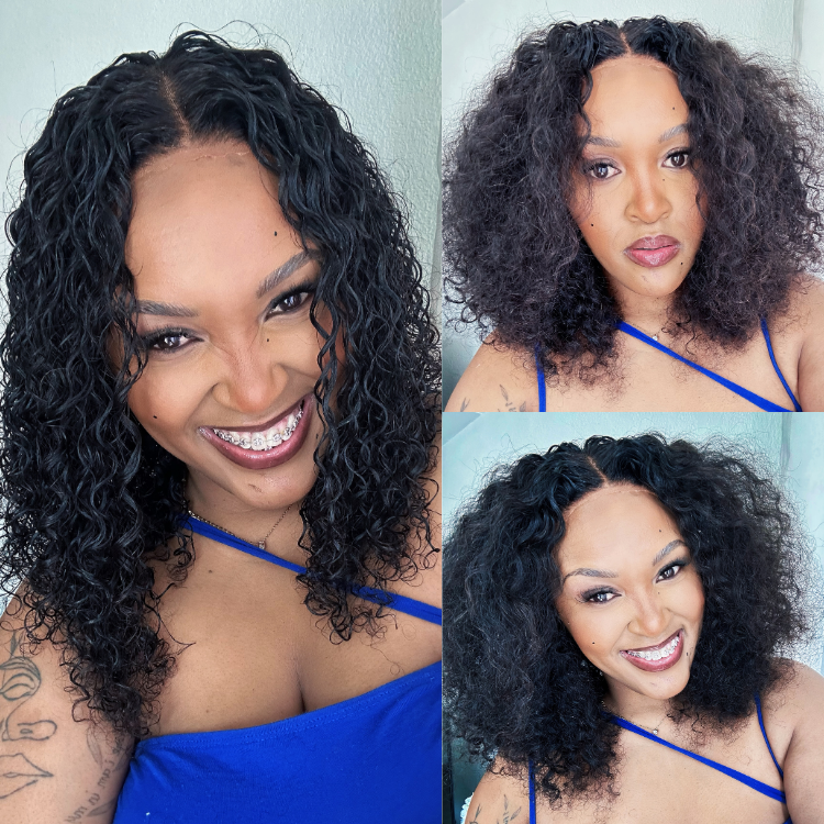[thato_prudence]'s Special Link PreMax Wigs | Highlight Brown 180% Density Deep Wave 4x4 Closure Lace Wig Middle Part 100% Human Hair-01