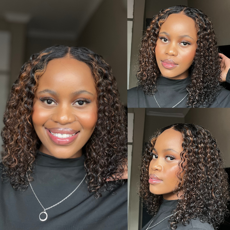 [pink.iris]'s Special Link PreMax Wigs | Highlight Brown 180% Density Deep Wave 4x4 Closure Lace Wig Middle Part 100% Human Hair-01