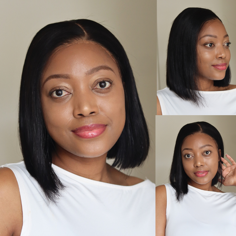 [_phindy_n]'s Special Link NatureMAX™ Silky Blunt Cut Bob Glueless Ear-to-ear 13x4 HD Lace Front Wig Pre-Cut Lace Flexi-Fit Drawstring Cap-01