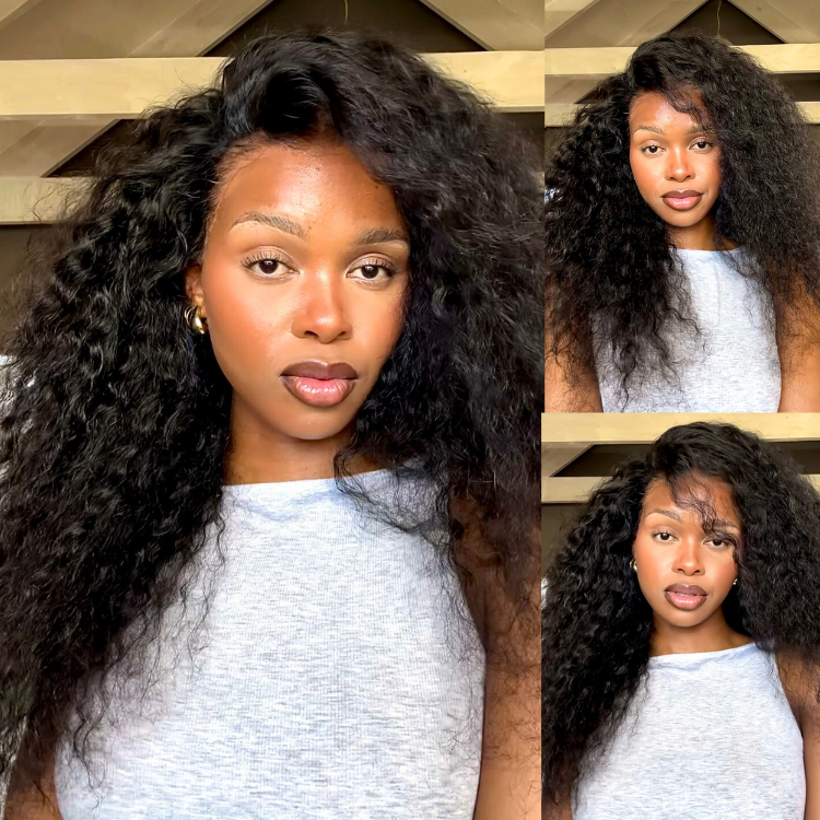 [melansid]'s Special Link PreMax 180% / 250% Density Water Wave Glueless Flexi-Fit Drawstring 13x4 Frontal Lace Fluffy Curly Wig Pre-Cut Lace-01