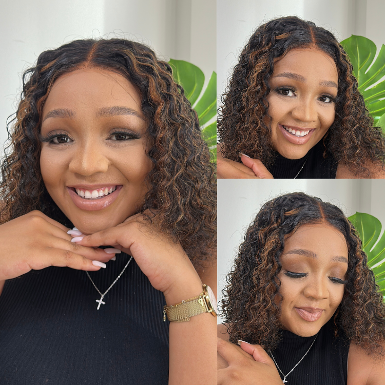 [priscillankoane1 ]'s Special Link PreMax Wigs | Highlight Brown 180% Density Deep Wave 4x4 Closure Lace Wig Middle Part 100% Human Hair-01