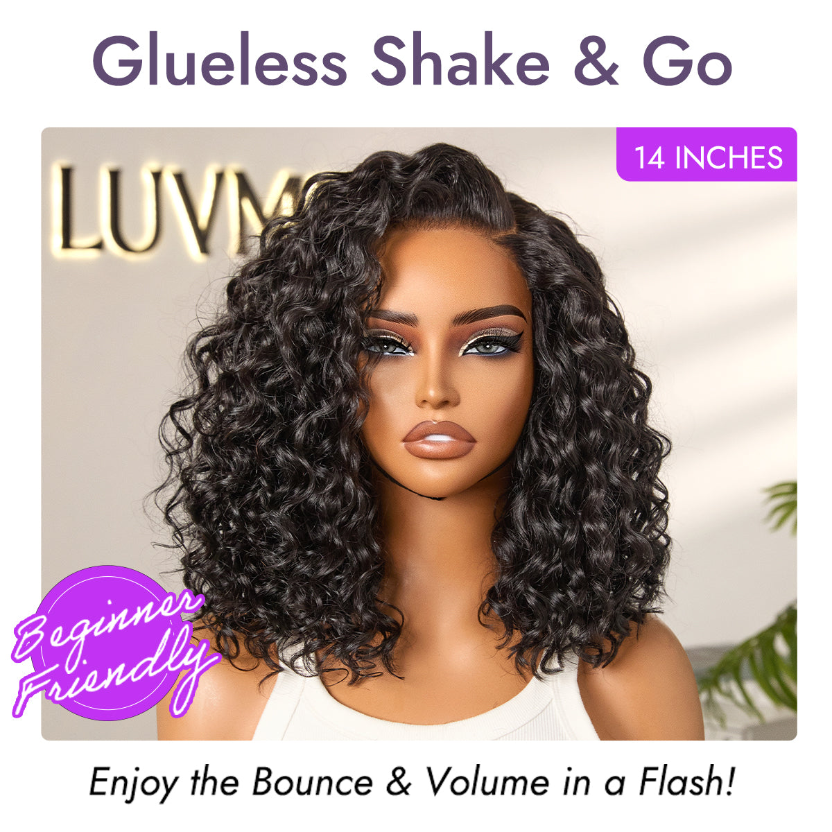 OUTLET I Ready to Go Water Wave Short Curly Bob Wig Glueless 7x6 Closure HD Lace Wig Pre-Cut Lace-01