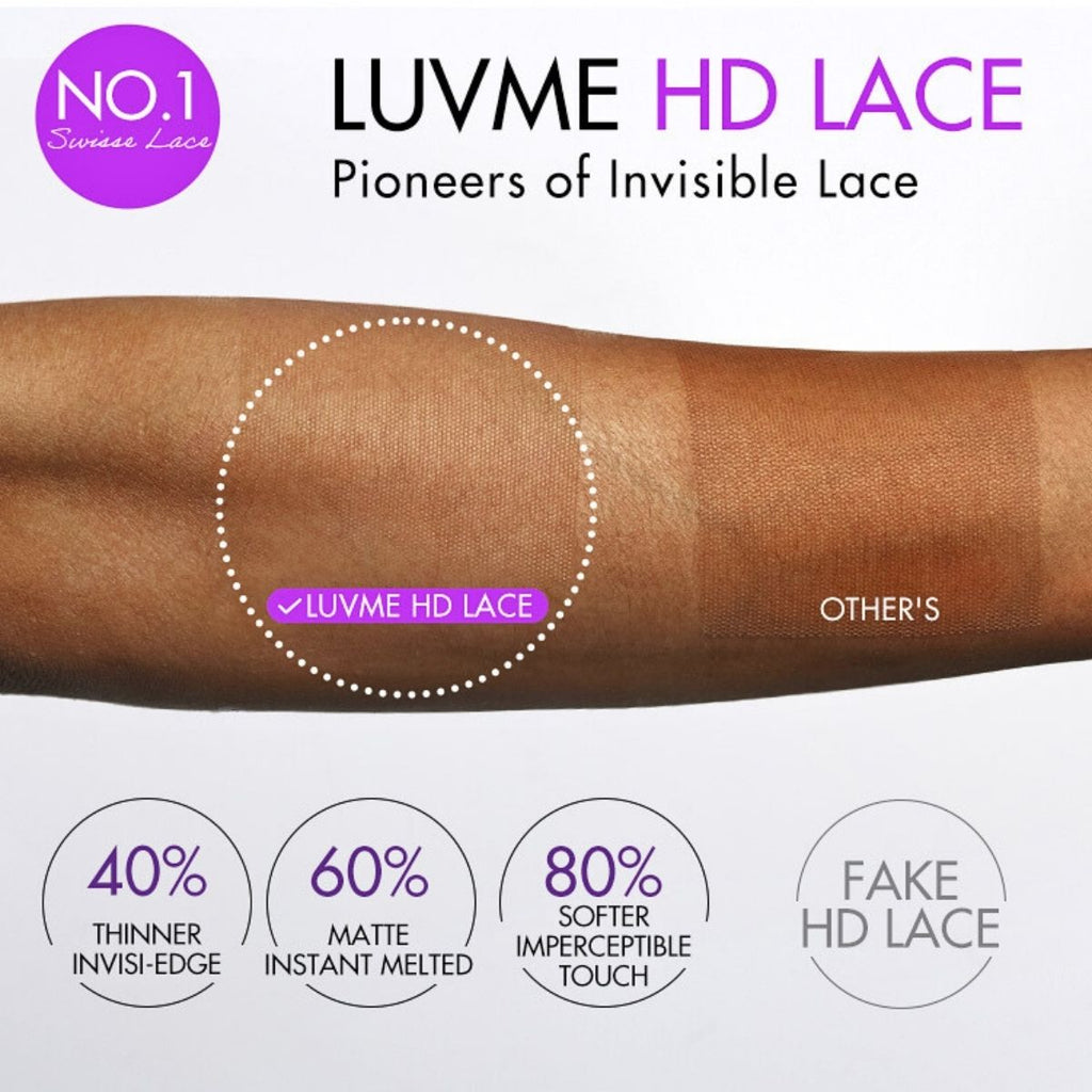 Ready to Go Blonde Highlight / Natural Black Water Wave Short Curly Bob Wig Glueless Minimalist HD Lace Wig Pre-Cut Lace-06