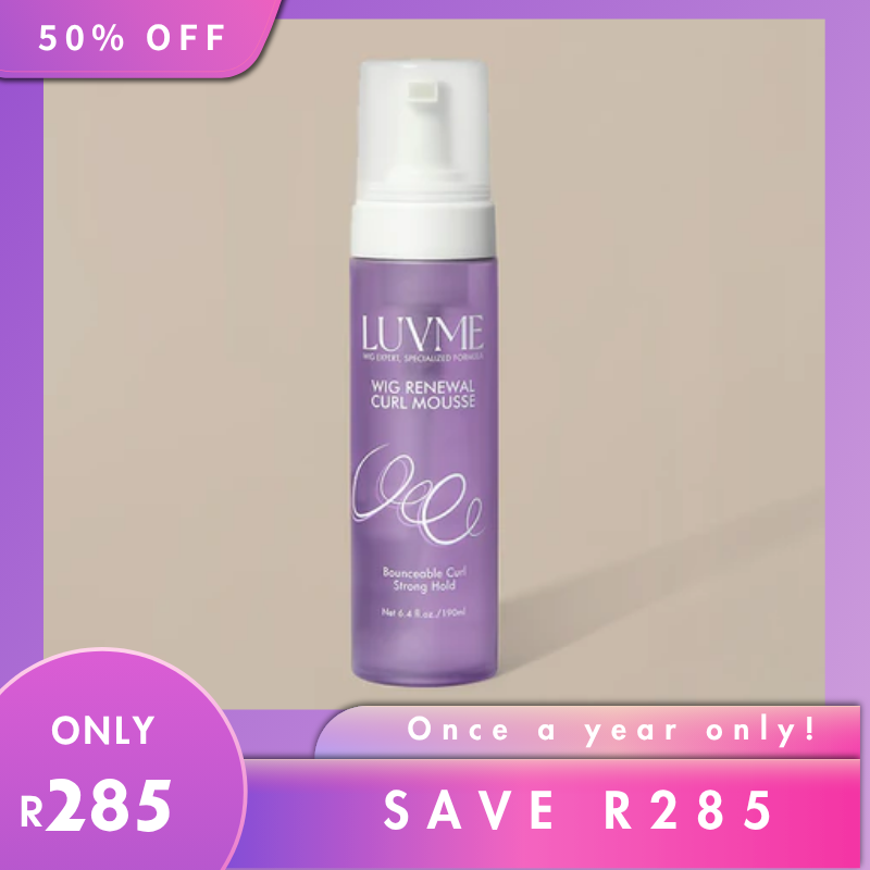 Wig Curl Mousse with Coconut Oil & Shea, Bounceable Curls, Strong Hold, Frizz Control Styling-09