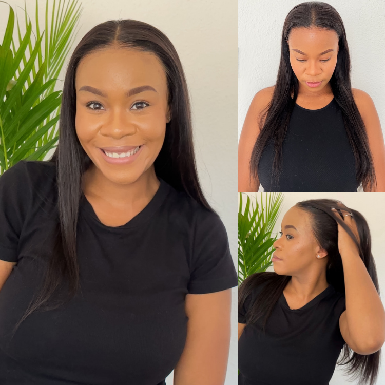 [melanin.in.sa]'s Special Link PreMax Wigs | Ready to Wear Silk Straight Glueless 13x4 Frontal Lace Wig 100% Human Hair-01