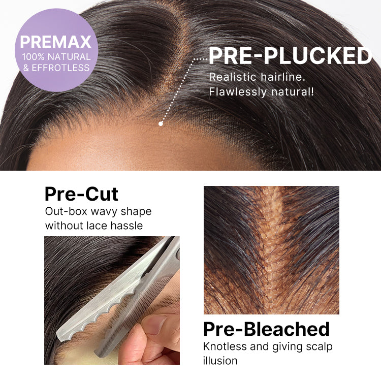 outlet | Luvme All-Day Comfort™ Wig PartingMax Brown Highlights Funmi Curly 7x6 Closure HD Lace Glueless Wig Pre Cut Lace-06