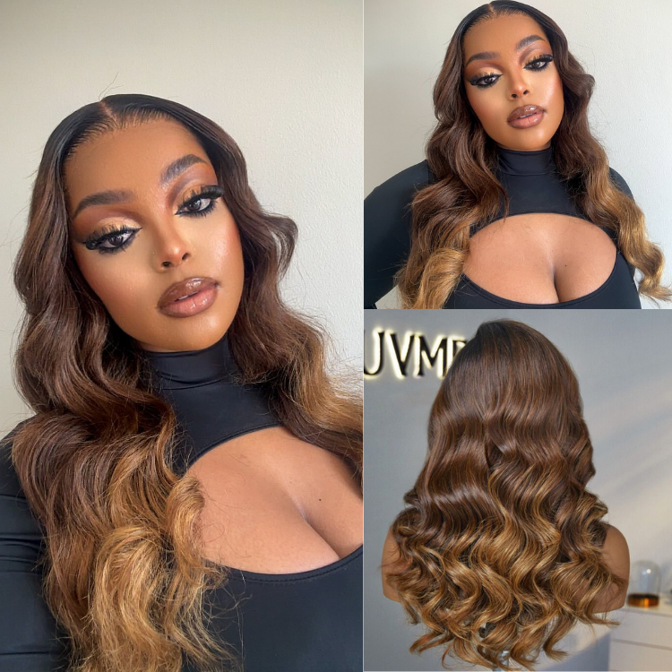 Worth | Ombre Brown Loose Body Wave 13*5 Frontal Lace Wig-01