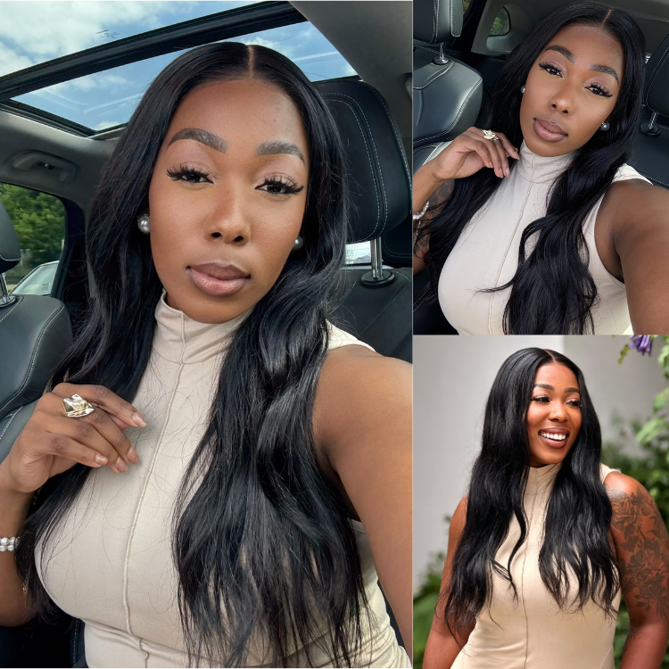 [zee_fitnessjunkie]'s Special Link PreMax Wigs - Flexi-Fit Silky Straight Invisi Drawstring Cap & HD Lace & Regular Lace Glueless 13x4 Frontal Lace Human Hair Wig Pre-Cut Lace-01