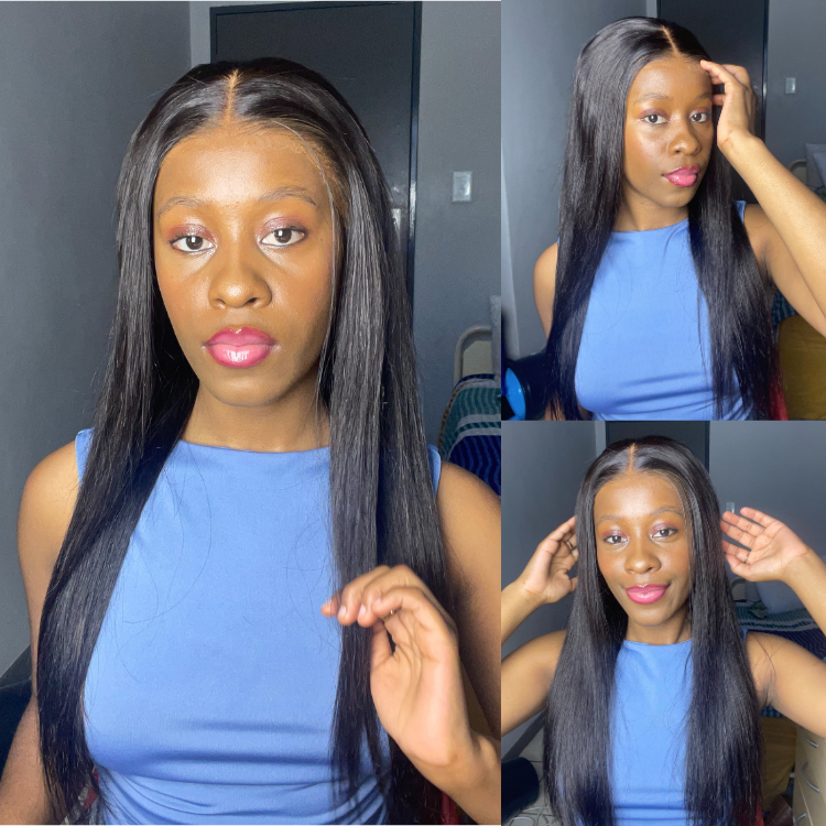 [bongol.bee]'s Special Link PreMax Wigs | Ready to Wear Silk Straight Glueless 13x4 Frontal Lace Wig 100% Human Hair-01