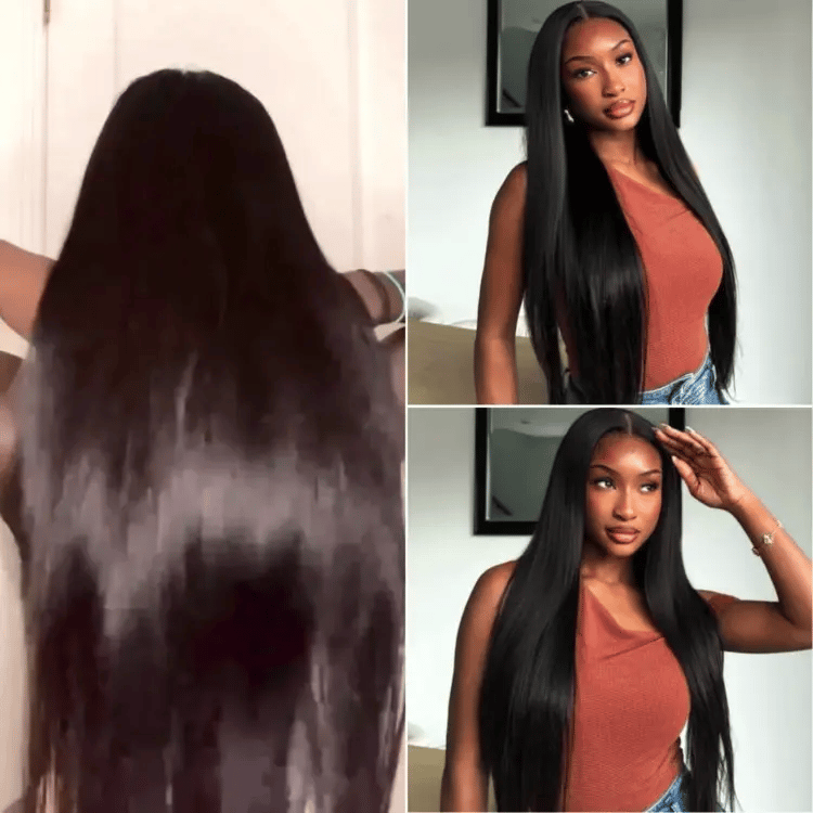 Worth | Glueless Silky Straight 7*6 Closure Lace HD Lace Wig-06