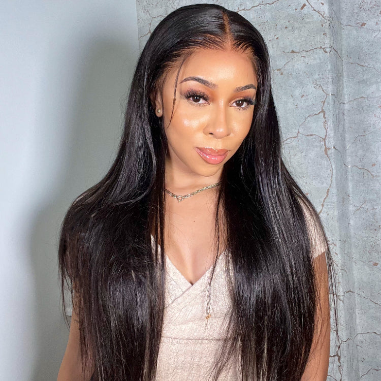 Worth | Glueless Silky Straight 7*6 Closure Lace HD Lace Wig-09