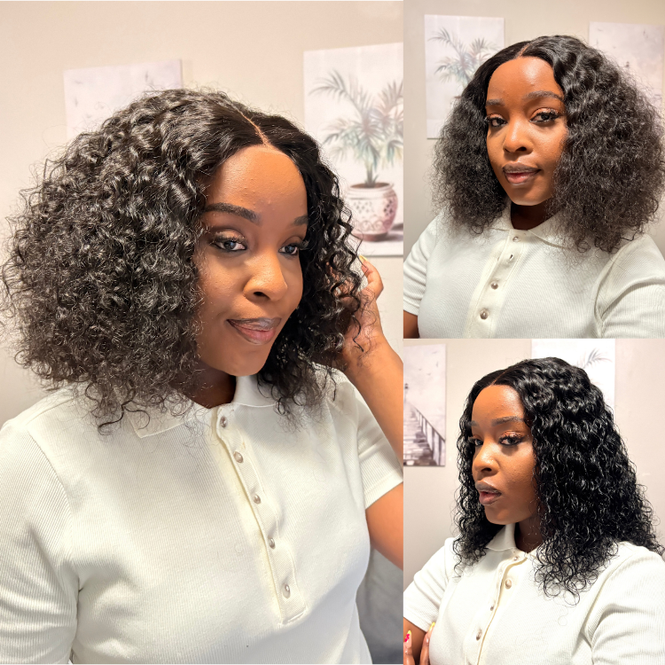 [londiwebonni]'s Special Link 1 Sec Install Wig | 180% Density ReadytoGo Soft Deep Curl Bob Glueless 4x4 Closure Lace Wig-01
