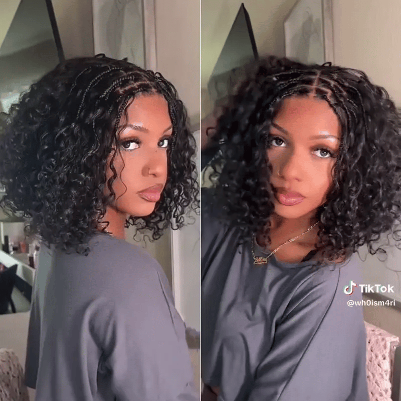Special I Luvme Hair-Readitress™ Boho Braids Deep Curly Glueless 5x5 Closure Lace with Braided Top Human Hair Wig Pre-Cut Lace-03