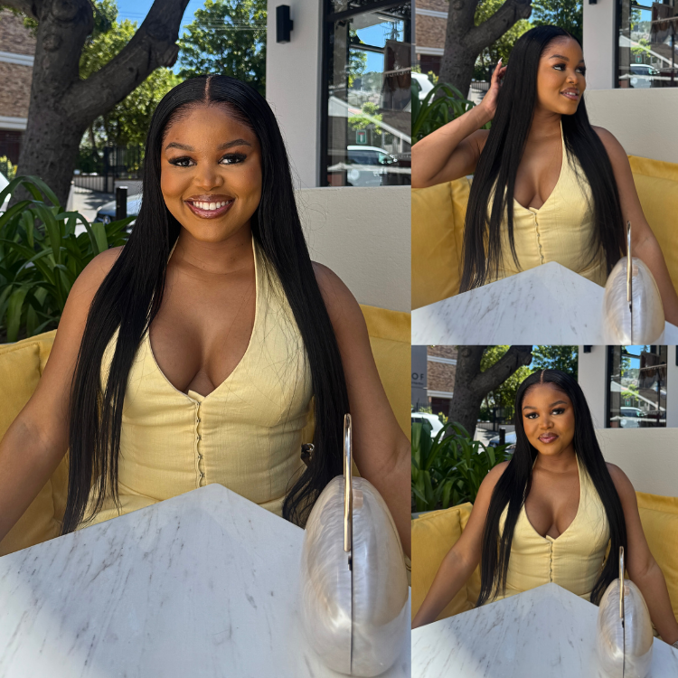 [lesedi.mn]'s Special Link PreMax Wigs - Flexi-Fit Silky Straight Invisi Drawstring Cap & HD Lace & Regular Lace Glueless 13x4 Frontal Lace Human Hair Wig Pre-Cut Lace-01