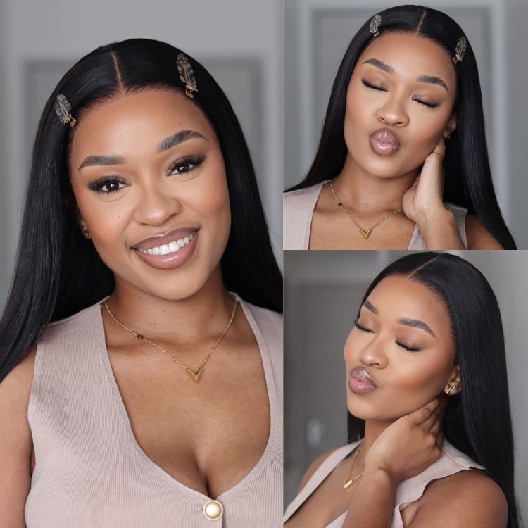 [t.sinah]'s Special Link PreMax Wigs - Flexi-Fit Silky Straight Invisi Drawstring Cap & HD Lace & Regular Lace Glueless 13x4 Frontal Lace Human Hair Wig Pre-Cut Lace-01