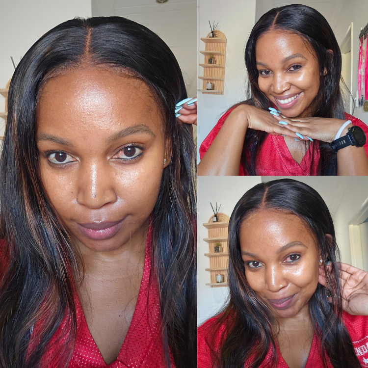 [kamama_sam]'s Special Link PreMax Wigs | Ultra Natural Hairline Brown Highlight & Natural Black Silky Straight Glueless 13x4 Frontal Lace Long Wig Pre-Cut Lace-01