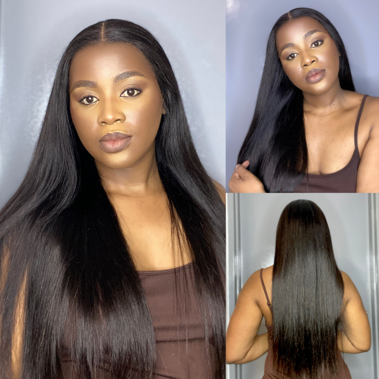 [sindieventfol]'s Special Link NatureMAX™ 180% Density Silky Straight Glueless Ear-to-ear 13x4 HD Lace Front Wig Pre-Cut Lace Flexi-Fit Drawstring Cap-01