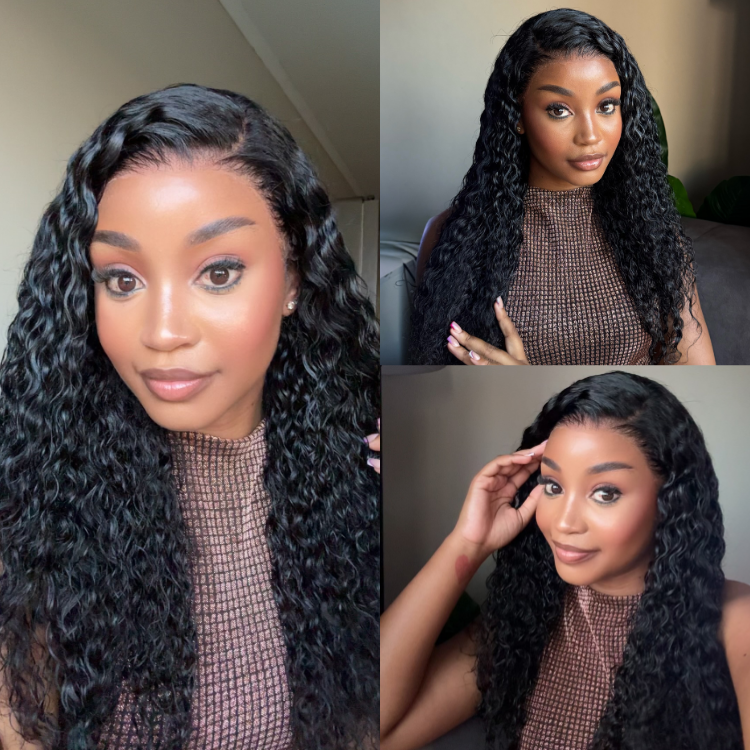 [angelaa.linda]'s Special Link PreMax 180% / 250% Density Water Wave Glueless Flexi-Fit Drawstring 13x4 Frontal Lace Fluffy Curly Wig Pre-Cut Lace-01