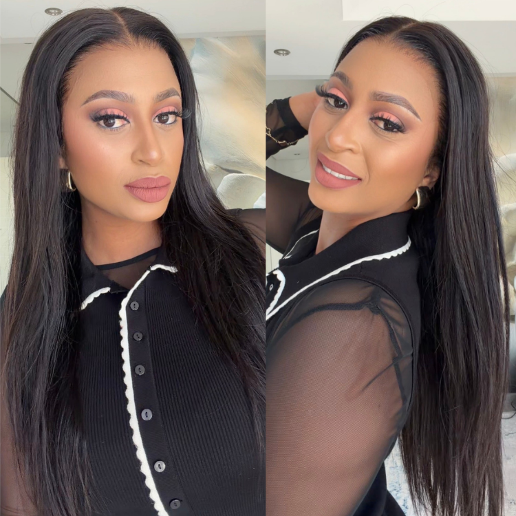 [mrs_nthabie]'s Special Link NatureMAX™ 180% Density Silky Straight Glueless Ear-to-ear 13x4 HD Lace Front Wig Pre-Cut Lace Flexi-Fit Drawstring Cap-18
