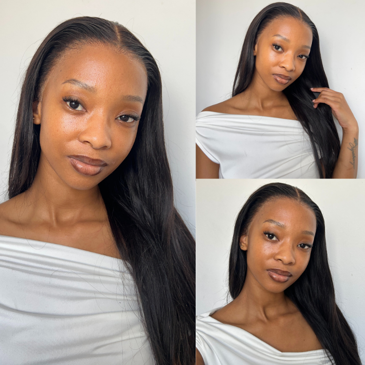 [_tshologumede]'s Special Link PreMax Wigs | Ready to Wear Silk Straight Glueless 13x4 Frontal Lace Wig 100% Human Hair-01