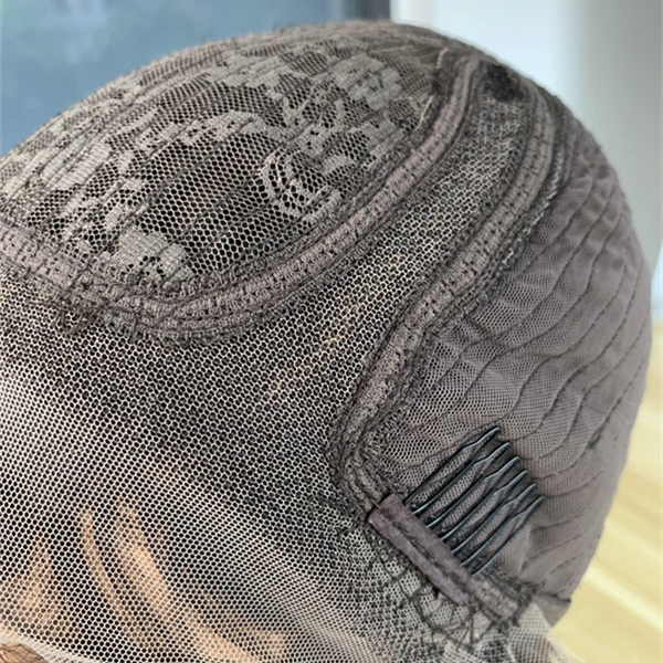 2 For 1 | Water Wave Minimalist Lace Glueless Short Curly Wig+Glueless Middle Part Frontal T Lace Bob Wig-03