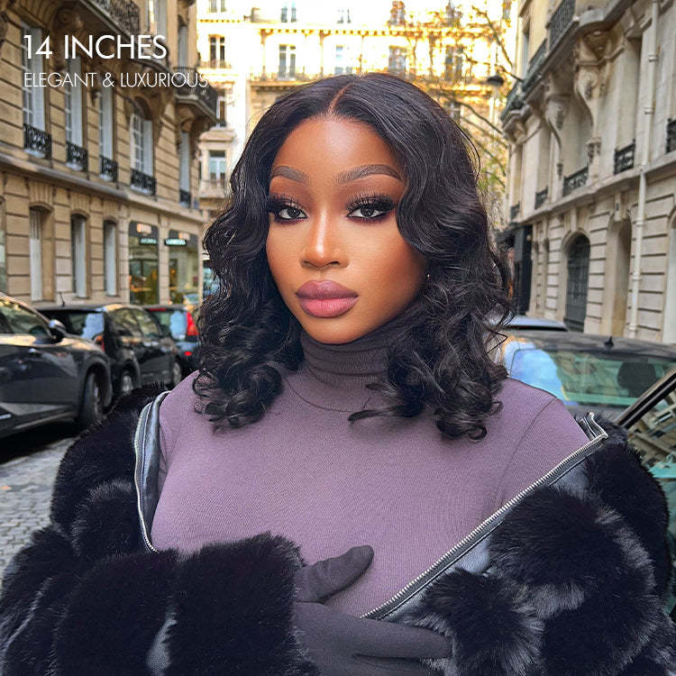 Worth | Gorgeous Natural Black Loose Wave 5x5 Closure Lace Glueless Wig-02
