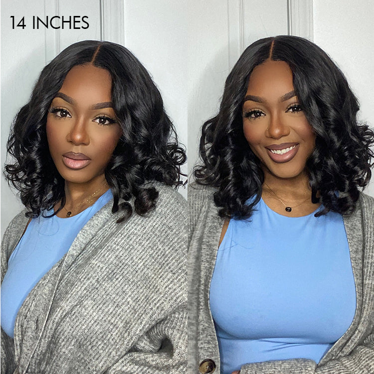 Worth | Gorgeous Natural Black Loose Wave 5x5 Closure Lace Glueless Wig-03