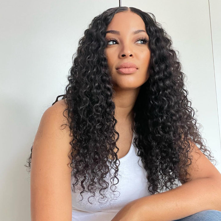 Worth I Glueless Wig Water Wave 4*4 Closure Lace Wig-01