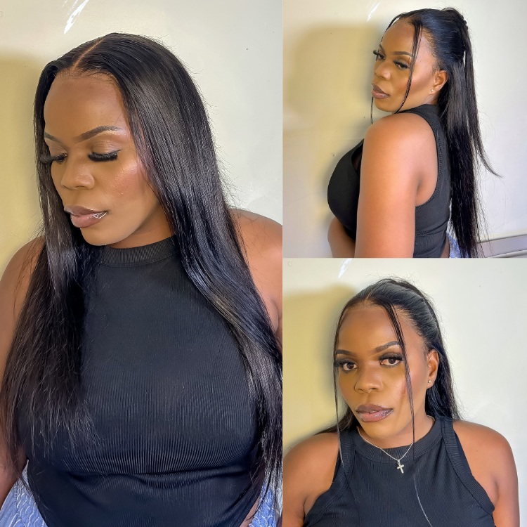 [mitchelle_karoro]'s Special Link PreMax Wigs | Ready to Wear Silk Straight Glueless 13x4 Frontal Lace Wig 100% Human Hair-01