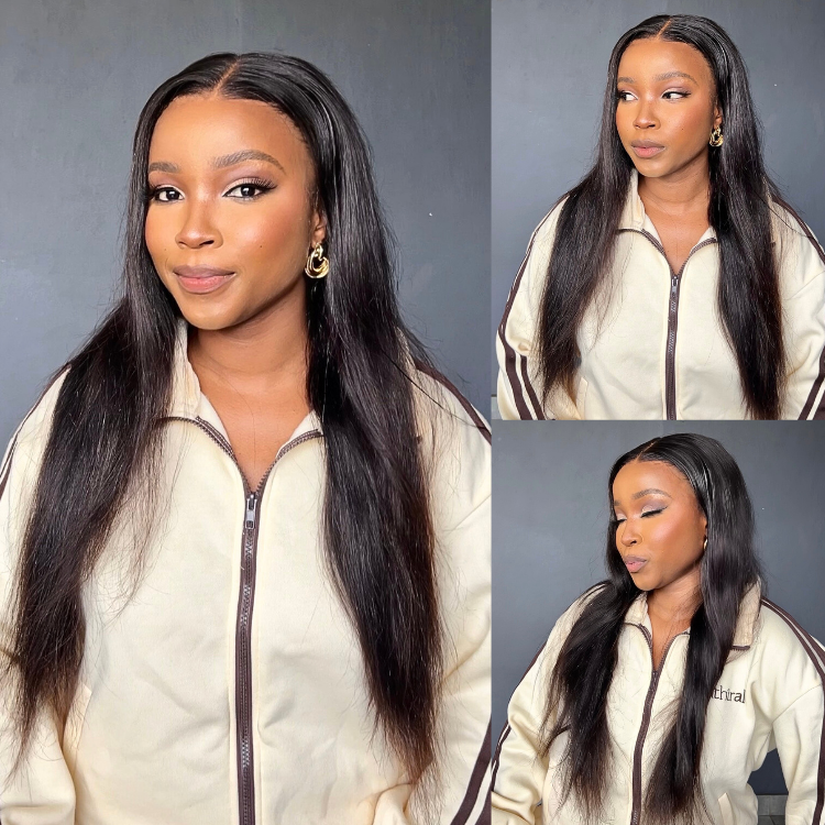 [usindi.swa]'s Special Link NatureMAX™ 180% Density Silky Straight Glueless Ear-to-ear 13x4 HD Lace Front Wig Pre-Cut Lace Flexi-Fit Drawstring Cap-01