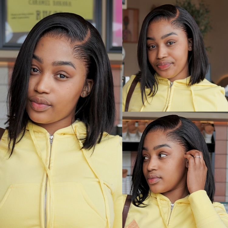 [michelle._ndhlovu]'s Special Link NatureMAX™ Pre Lagos Hairline Flexi Fit Invisi Drawstring Cap Silky Straight Bob 13x4 Frontal HD Lace Wig Pre-Cut Lace-01