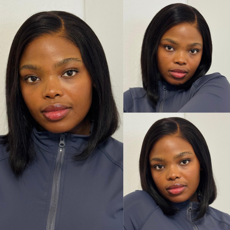 [rosemary_zimu]'s Special Link NatureMAX™ Silky Blunt Cut Bob Glueless Ear-to-ear 13x4 HD Lace Front Wig Pre-Cut Lace Flexi-Fit Drawstring Cap-01