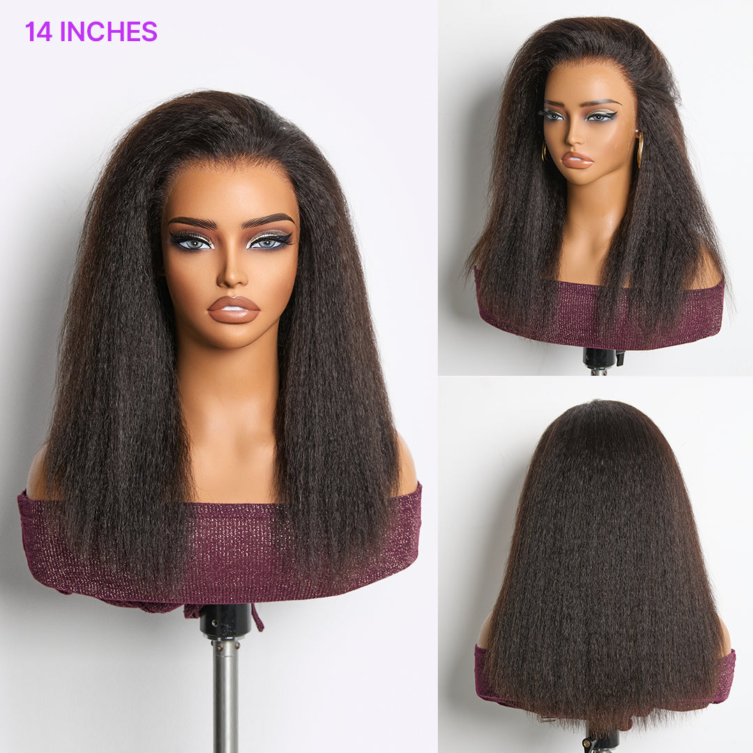 [pretty.lonerr]'s Special Link MyOwn-Fit™ 360 HD Lace Kinky Straight Wig Flexi-Fit Invisi Drawstring Cap & Pre-Cut Lace-09