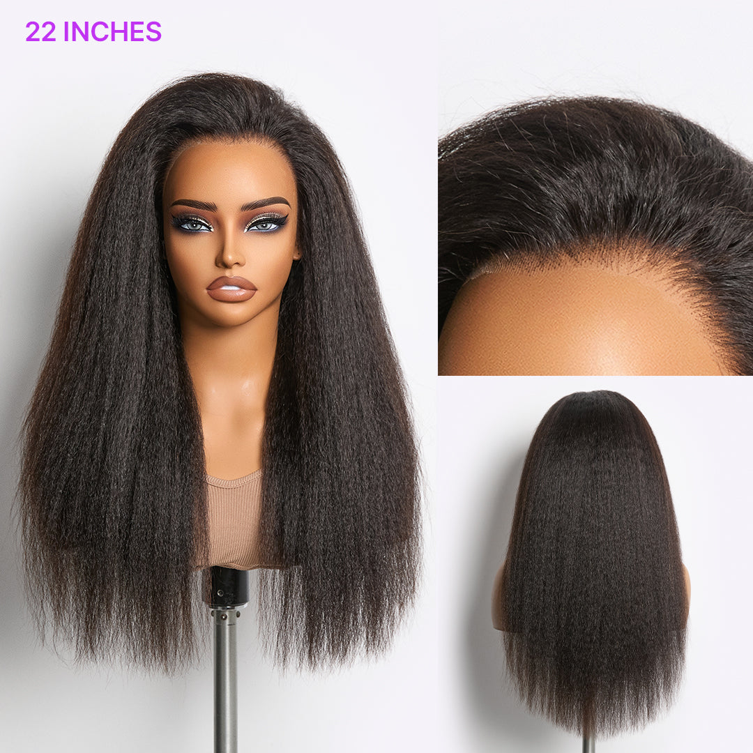 MyOwn-Fit™ 360 HD Lace Kinky Straight Wig Flexi-Fit Invisi Drawstring Cap & Pre-Cut Lace-06