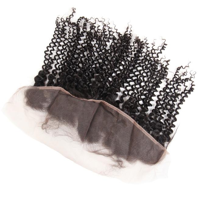 1pc Deep Wave 13x4 Lace Frontal 100% Human Hair