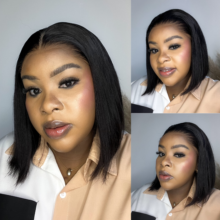[gontsee_]'s Special Link NatureMAX™ Pre Lagos Hairline Flexi Fit Invisi Drawstring Cap Silky Straight Bob 13x4 Frontal HD Lace Wig Pre-Cut Lace-01