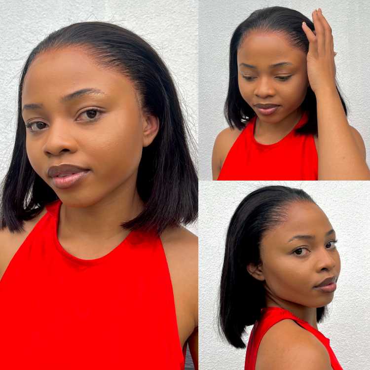 [sphesihle_duze]'s Special Link NatureMAX™ Pre Lagos Hairline Flexi Fit Invisi Drawstring Cap Silky Straight Bob 13x4 Frontal HD Lace Wig Pre-Cut Lace-01